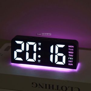 Modern 3D LED Digital Table Clock